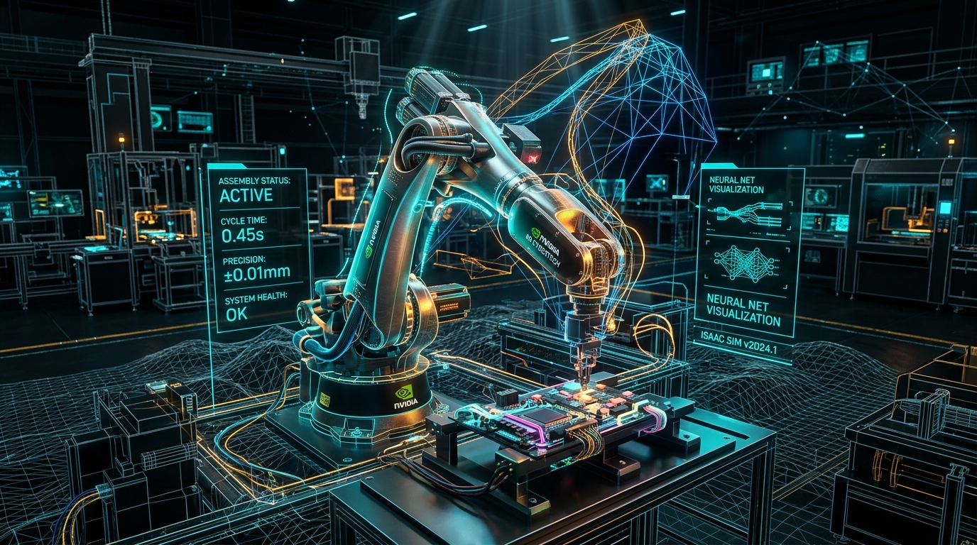 Physical AI NVIDIA Isaac Sim Digital Twin